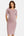 Rochie din bumbac rib pentru gravide și alăptare – violet