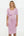 Rochie elegantă pentru gravide cu curea lată – roz