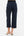 Pantaloni eleganți 7/8 din satin, cu pliuri, pentru gravide – bleumarin