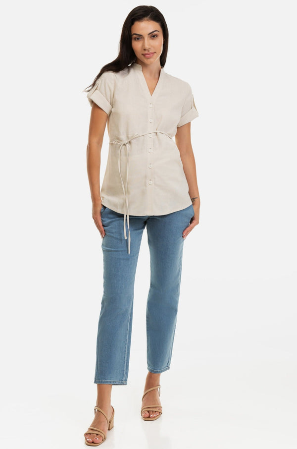 Blugi elastici pentru gravide