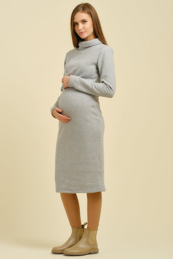 Rochie pentru gravide și alăptare de fleece