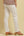 Pantaloni bumbac pentru gravide in alb