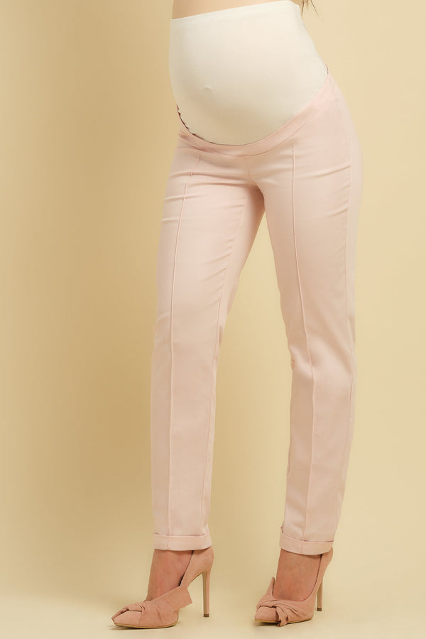 Pantaloni strâmţi din bumbac pentru gravide