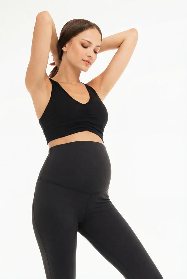 Sutien sport din bumbac pentru gravide