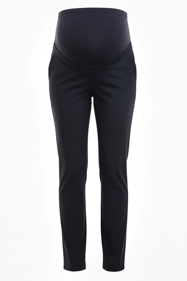 Pantaloni albastru închis pentru gravide