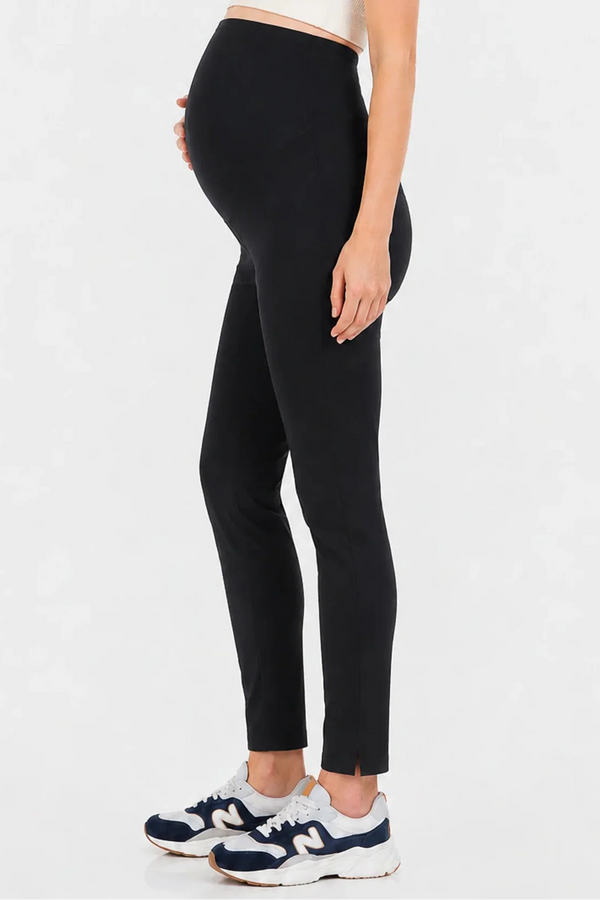 Pantaloni elastici pentru gravide – negri