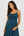 Rochie elegantă pentru gravide, cu bretele – turcoaz