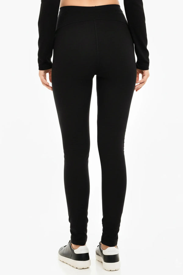 Colanți negri vătuiți pentru gravide