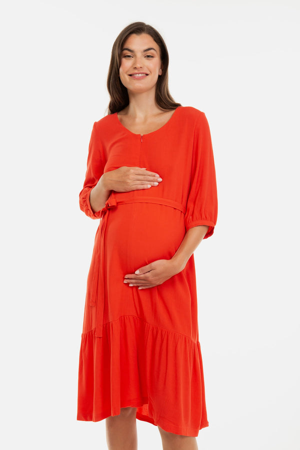 Rochie creponată pentru gravide și alaptare